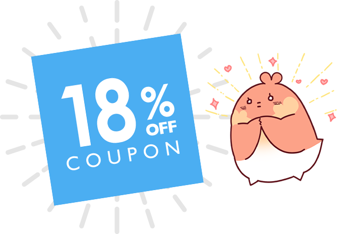 18%OFF COUPON