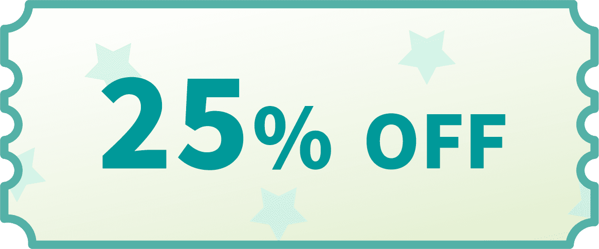 25% OFF