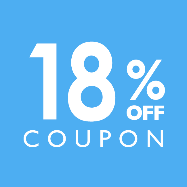 18% OFF COUPON