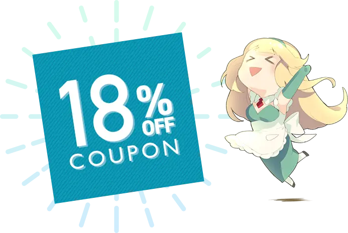 18%OFF COUPON