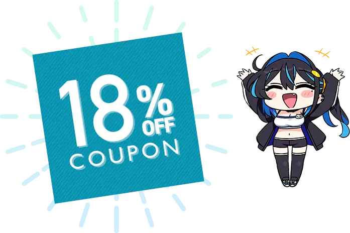 18%OFF COUPON